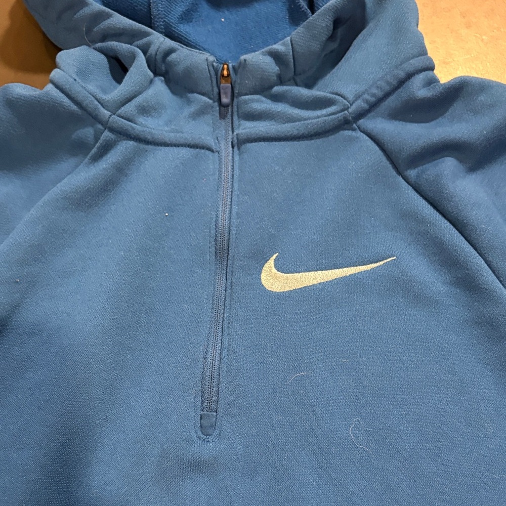 Nike Kids Royal Blue Pullover Hoodie - Picture 4 of 11